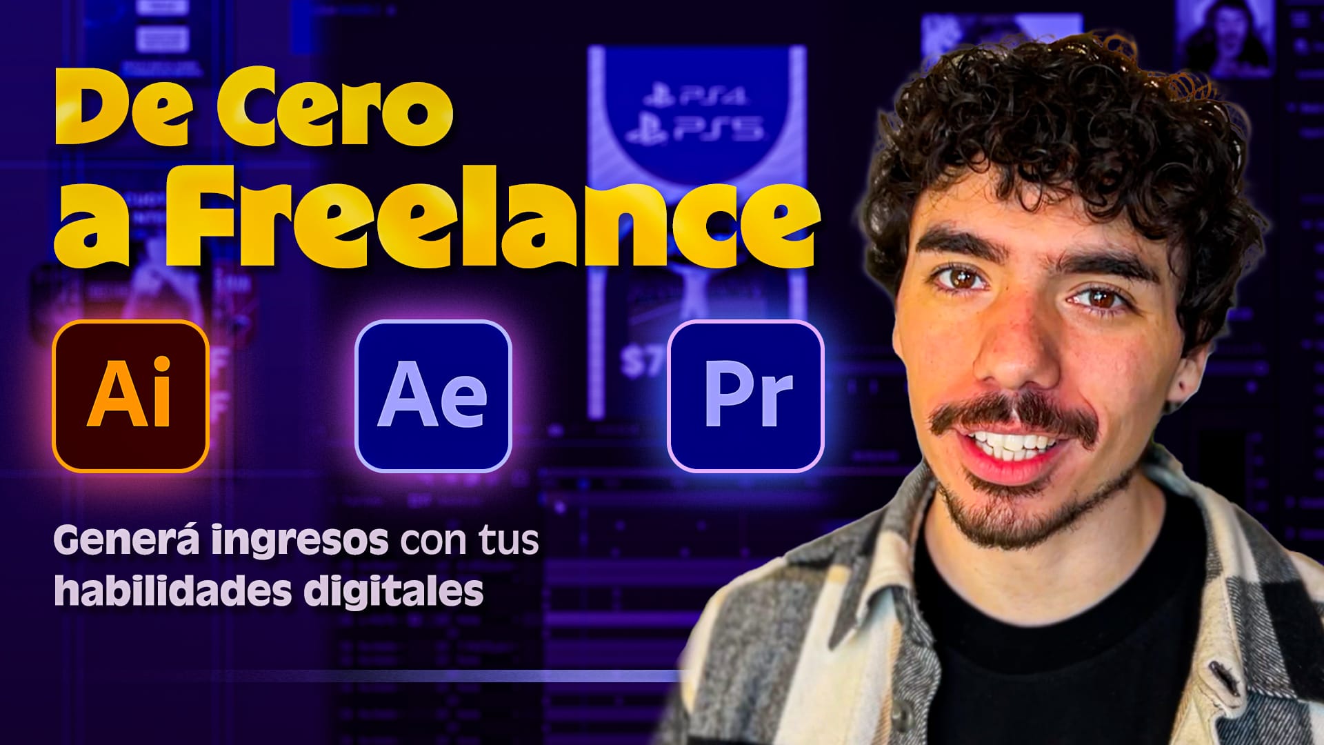 De Cero a Freelance: Curso de Diseño, Animación y Video para Redes Sociales
