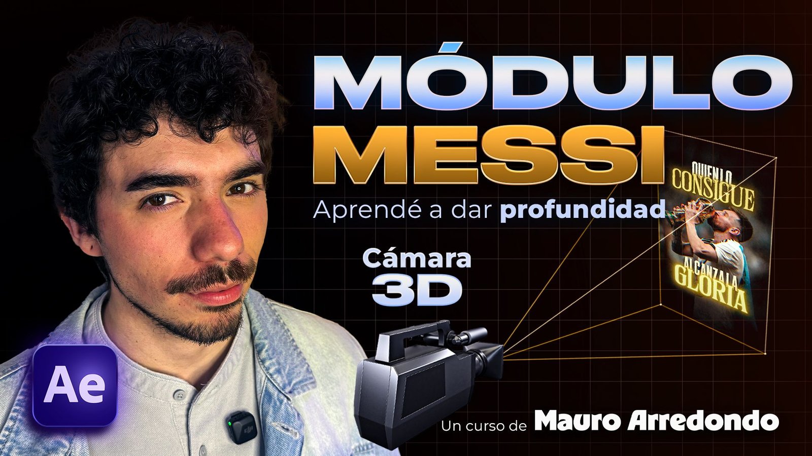 4. Messi – Curso After Effects